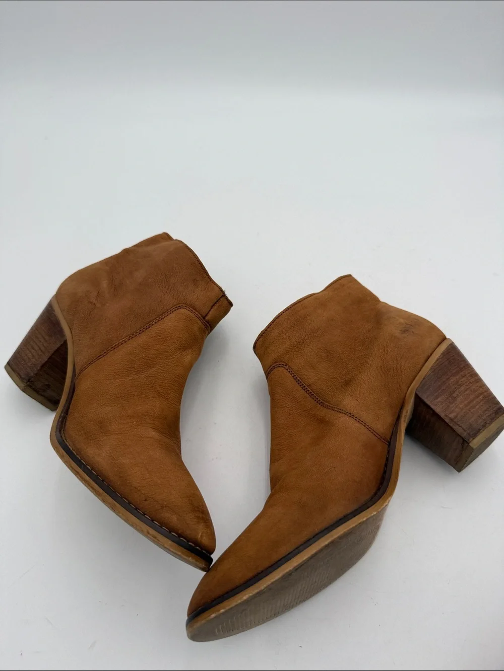 American eagle outfitters Tan Suede Ankle Boots  women 9 leather festival casual